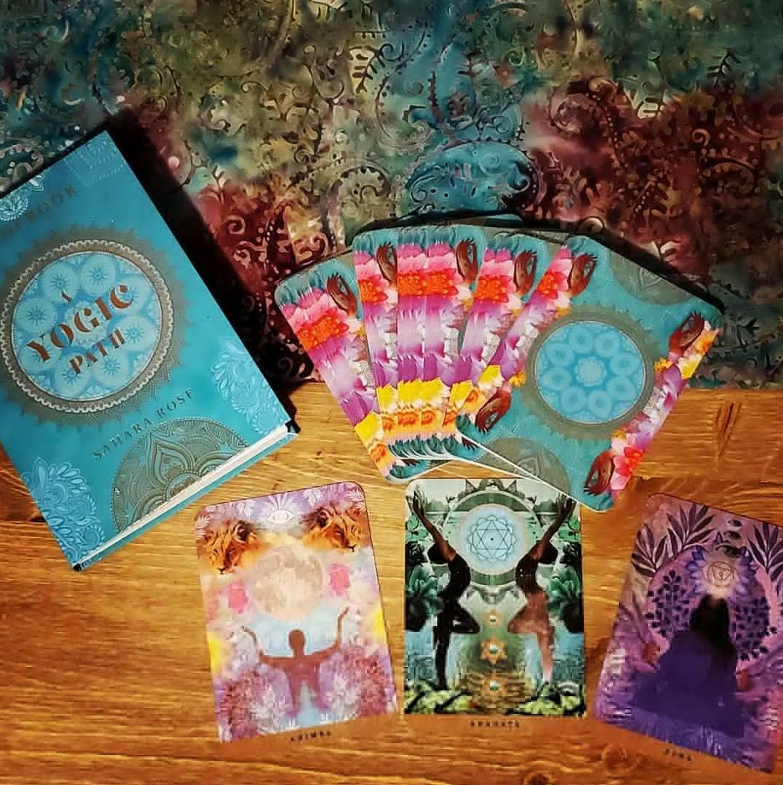 Yogic Path Oracle Tarot Deck Cards 54 Cards/set Tarot Deck Etsy