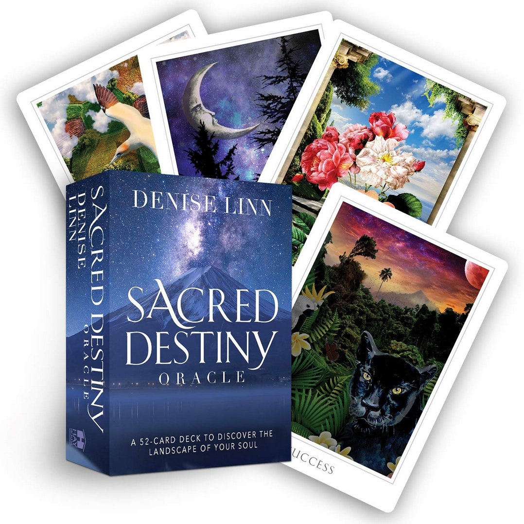 Sacred Destiny Oracle Tarot Deck Card 52 Cards/set Tarot Etsy