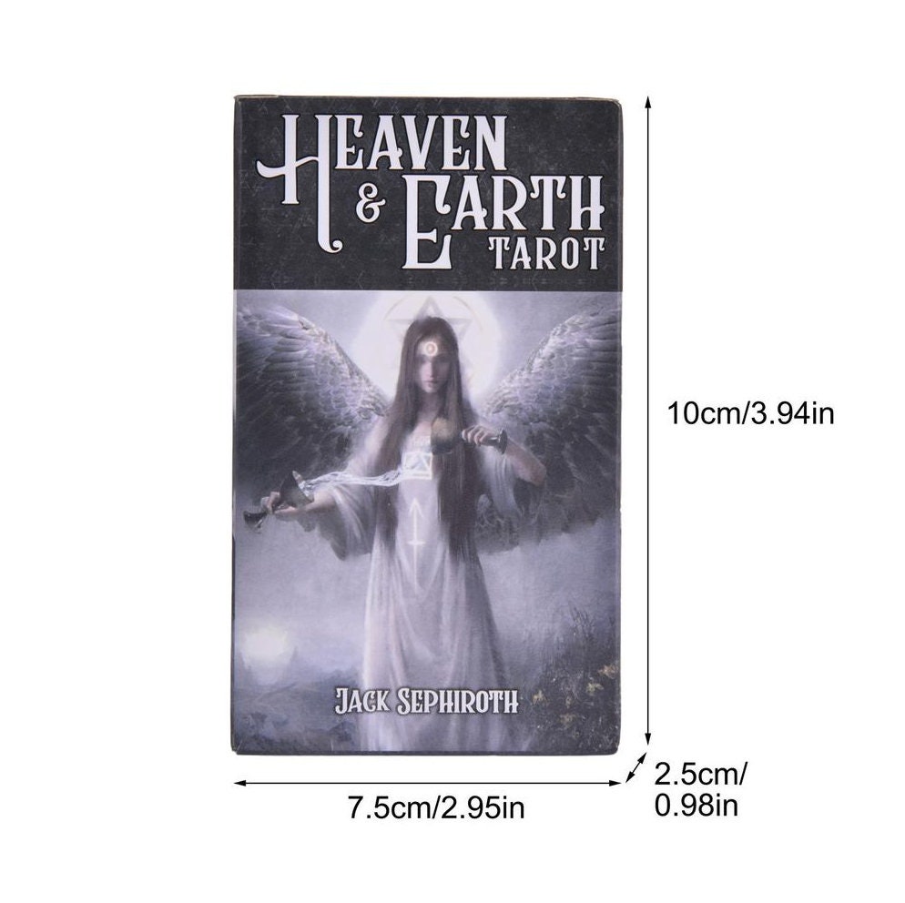 Heaven and Earth Tarot Deck Card 78 Pieces/ Set Tarot Deck | Etsy