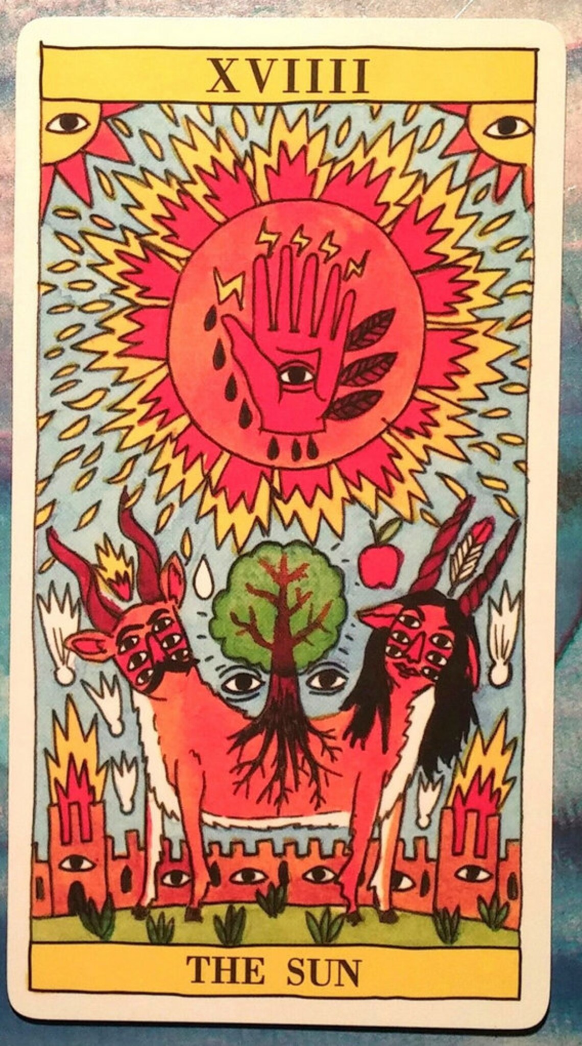 Tarot del Fuego Deck Card 78 Cards/set Tarot Deck Tarot Card | Etsy
