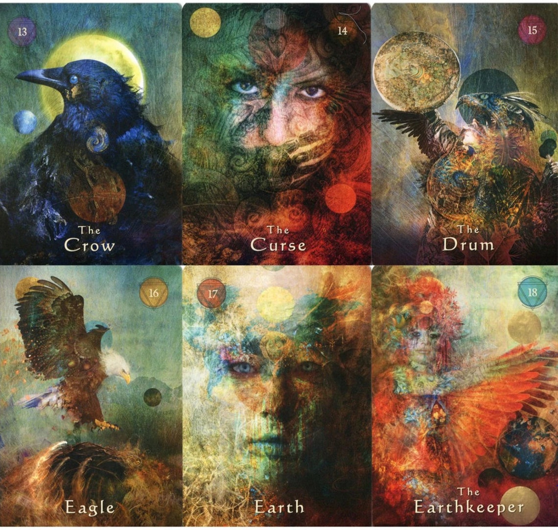 Mystical Shaman Oracle Cards Tarot Deck 64 piezas / Set Tarot Etsy
