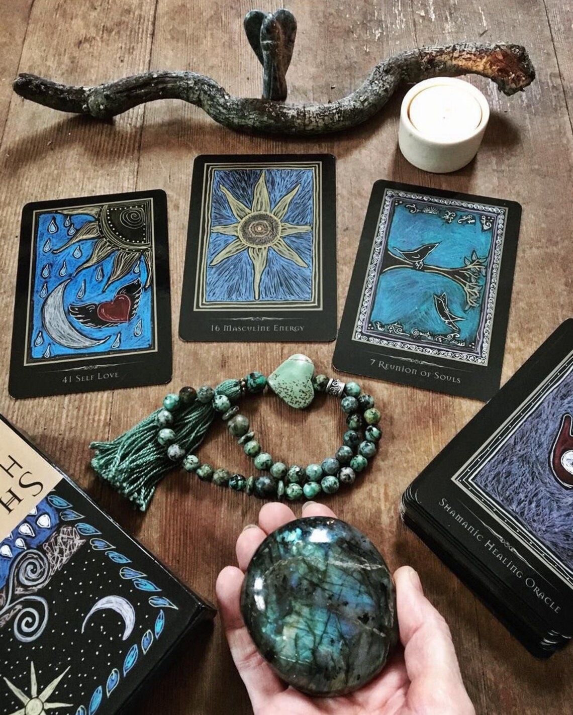 Shamanic Healing Oracle Cards Tarot Deck 44 Pcs/ Set Tarot | Etsy