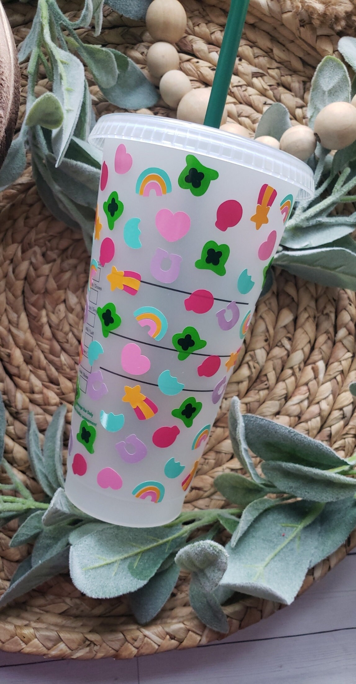 St. Patrick's Day Lucky Charms Starbucks Cup