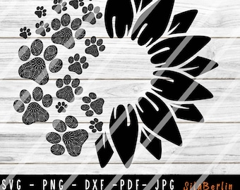 Free Free Sunflower Paw Print Svg Free 52 SVG PNG EPS DXF File