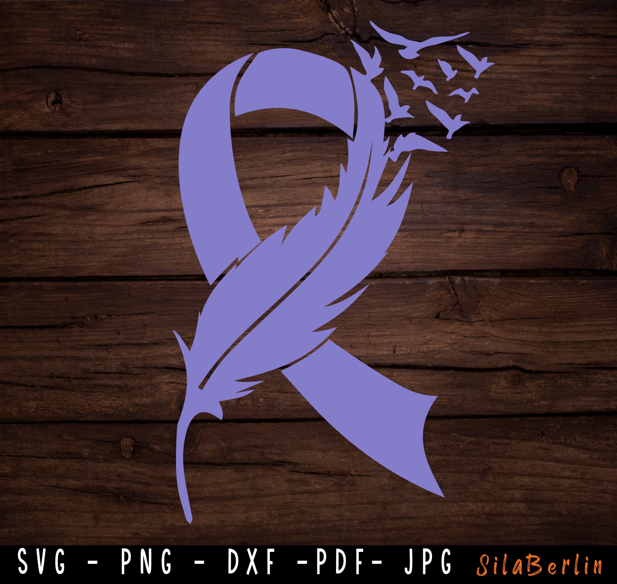 Esophageal Cancer Ribbon Tattoos