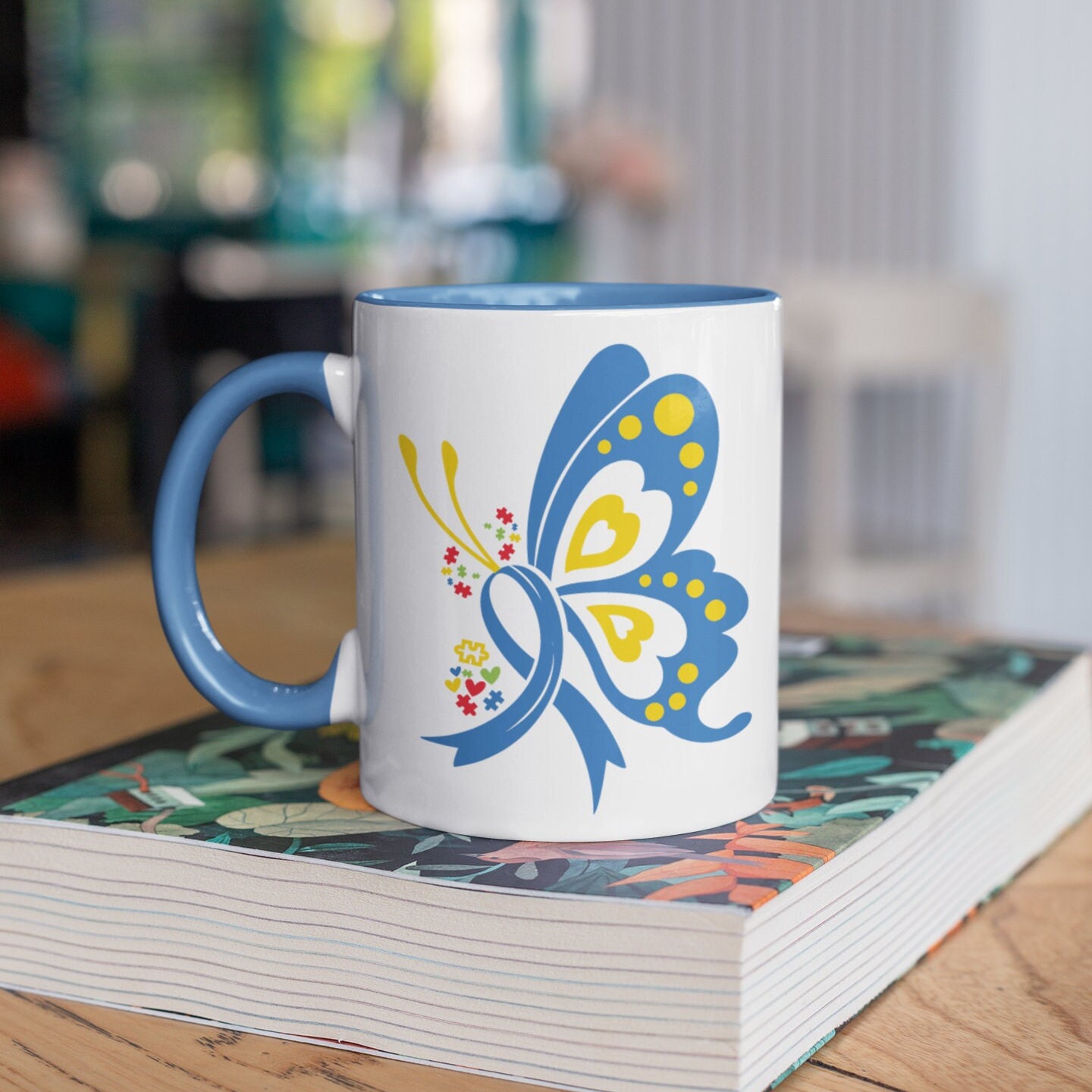 Butterfly Autism Awareness SVG, Puzzle Piece Svg, Autism Svg, Accept ...