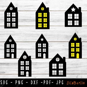 House Bundle Svg, House Clipart, House Png, House, House Clip Art, House Silhouette, Home Svg| Home Png|, Home Clipart