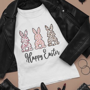 Easter SVG, Easter PNG, Happy Easter SVG, Leopard Easter Bunny Svg, Spring Svg, Easter svg Kids, Easter Bunny svg Svg File For Cricut
