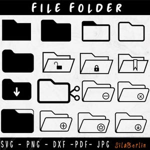 ファイル フォルダー SVG、ファイル フォルダー ベクター クリップアート、ファイル SVG、コンピュータ クリップアート、コンピュータ フォルダー SVG、コンピュータ デザイン、Cricut 用 SVG ファイル