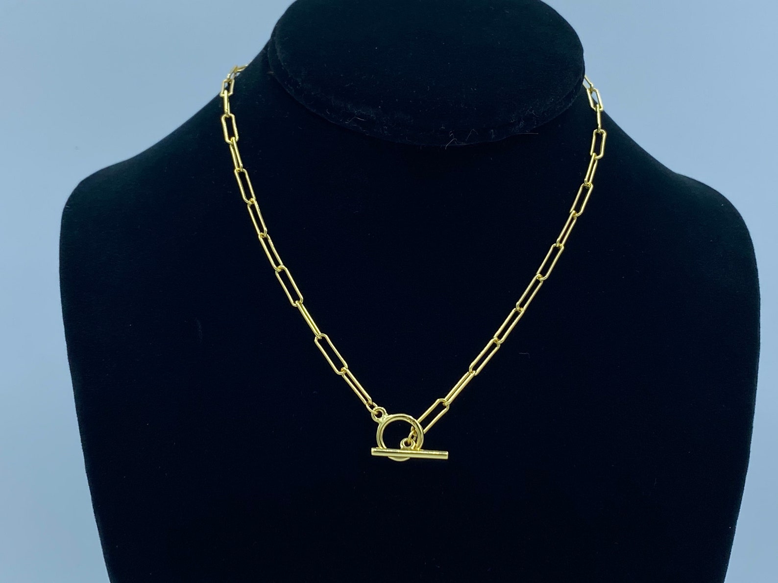personalized paperclip necklace