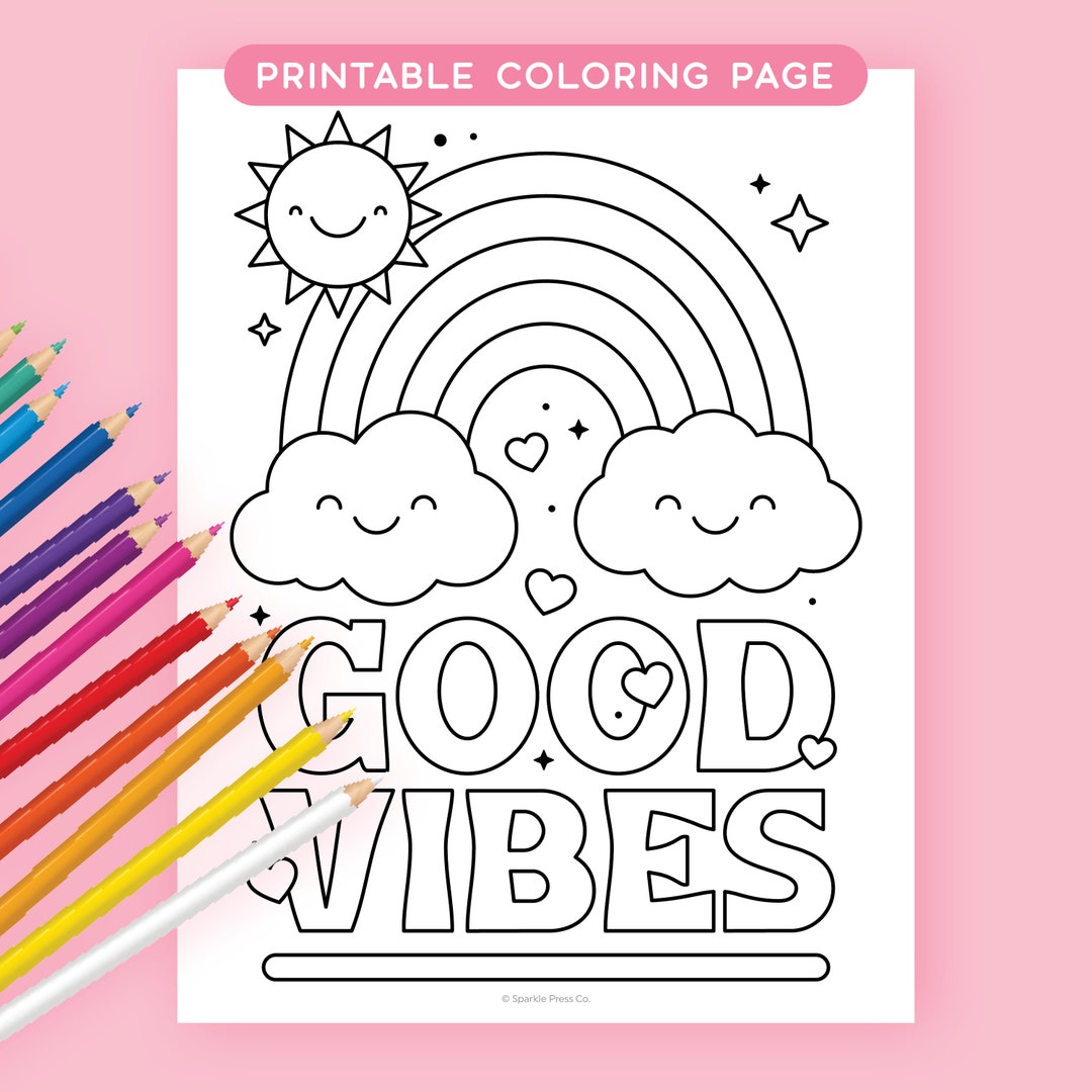 Printable Coloring Page, Coloring Page for Adults, Coloring Page ...
