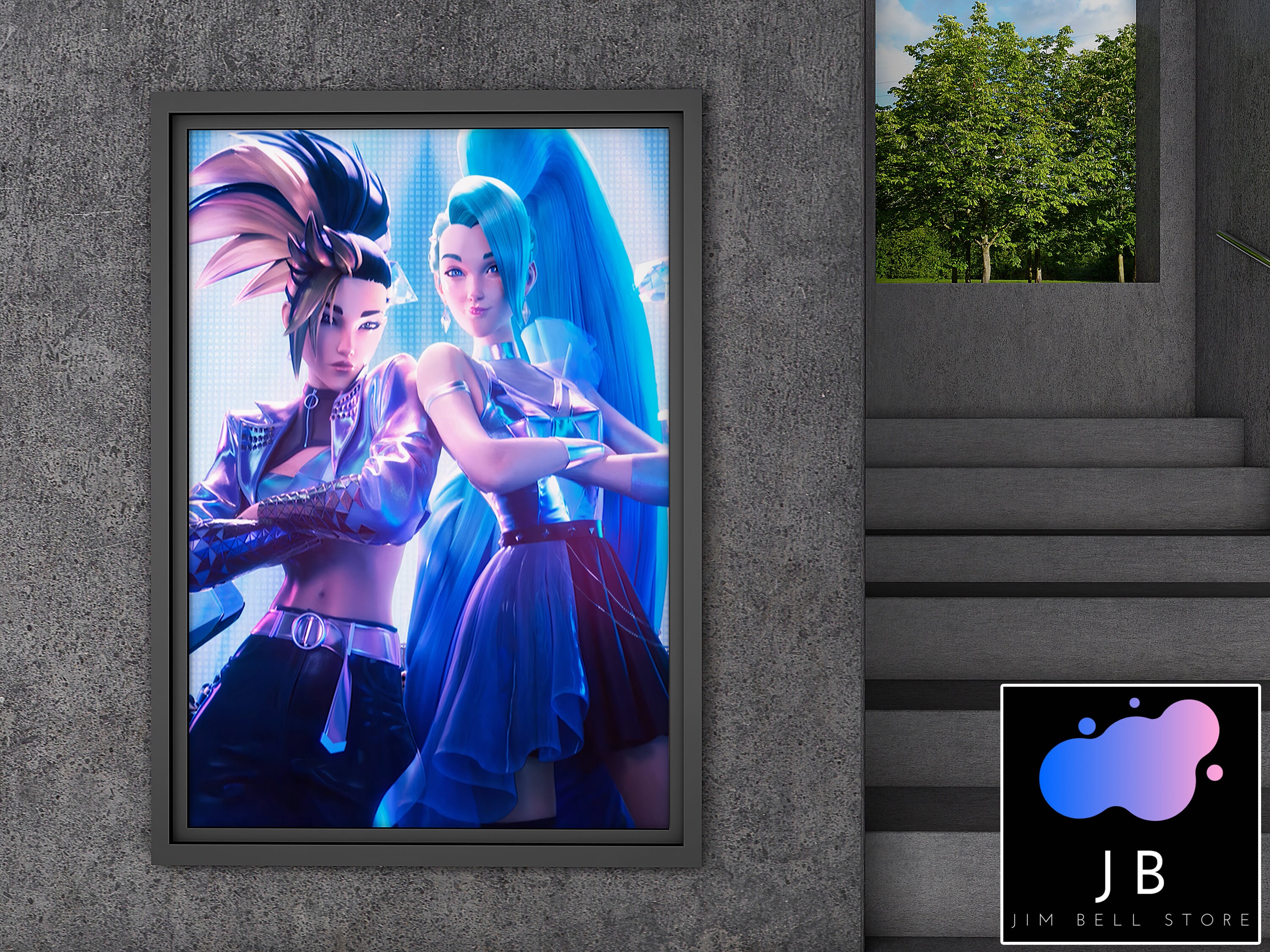 League Of Legends KDA Poster Poster decoration Personal Etsy