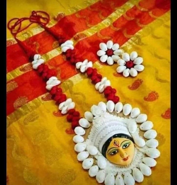 Durga Face Motives Necklace | Etsy