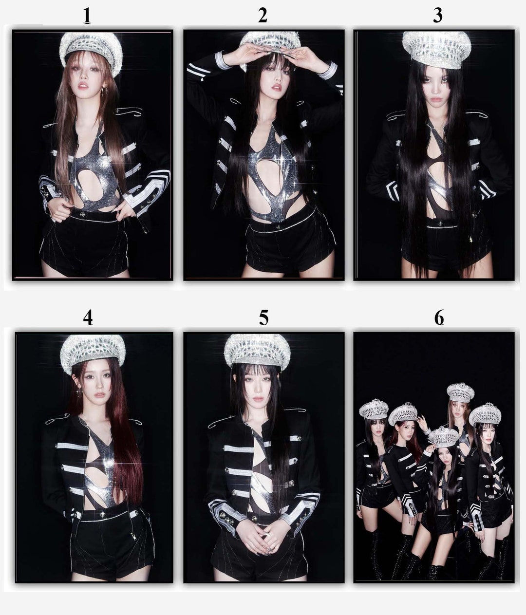 GIDLE 2nd Full Album 2 Soyeon Minnie Yuqi Shuhua Miyeon Poster, Kpop Gift Merch Etsy