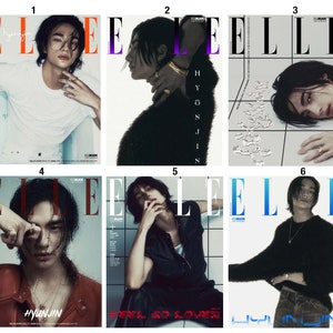 Stray Kids Hyunjin Elle Korea Magazine May 2024 Magazine Cover Poster, Gift for Hyunjin Fan, Hyunjin Fan Gift Ideas, SKZ Merch