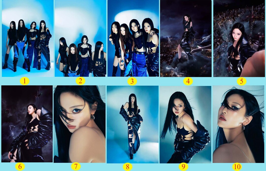 Aespa Kpop 4th Mini Album Drama Kpop Poster, Korean Pop Kpop Girl Group