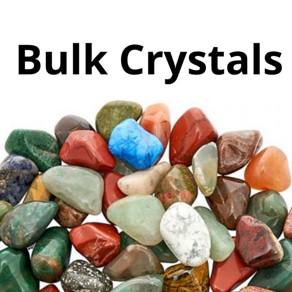 CRYSTAL IN BULK, Buy Crystals Online, Healing, Natural Gemstones, Genuine Gemstones, Chakra, Sets, Spiritual, Wholesale, Tumbled Stones