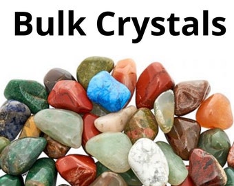 WHOLESALE CRYSTALS UK, Bulk, For Jewelry, Pendants, Crystal Lot, Crystals Small, Crystals Tumbled, Vender, Bulk Crystals, Gemstones