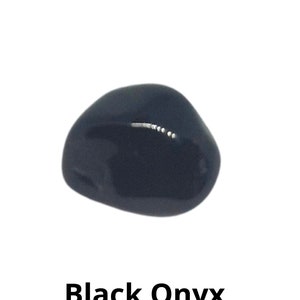 PIEDRA DE ÓNIX NEGRO, Negro + Ónix, Ónix negro, Piedra negra, Piedra caída, Piedra preciosa de ónix negro, Cristales y piedras curativas, Piedras preciosas, Gema