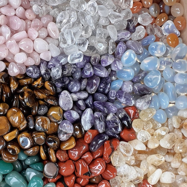 BULK TUMBLED CRYSTALS, Ethically Sourced Crystals, Eco-friendly Packaging, Bulk Crystals, Wholesale Crystals, For Pendants, Jewellery Making