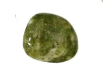 EPIDOTE TUMBLED STONE, Healing Crystals and Stones, Opportunity, Good Luck, Compassion, Empathy, Love, Emotional Balance, Healing, Heart