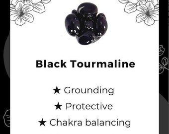 PROTECTION CRYSTAL, Black Tourmaline Crystal