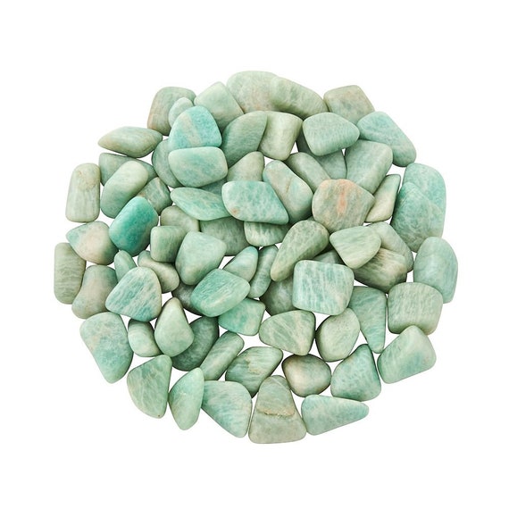 Amazonite Wholesale Tumbled Crystals Tumbled Crystals Etsy Uk