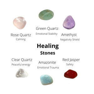 STRESS RELIEF, Crystals, Stones, Anxiety Relief, Sleep, Emotional Balance, Calming, Positive Energy, Positivity, Gemstones, Stones