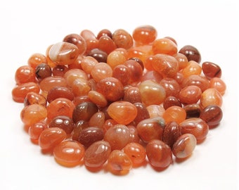 CARNELIAN, Tumbled, Tumbled Carnelian, Medium Tumbled, Tumbled Stones, Tumbled Gemstones, Orange Tumbled, Sacral Tumbled, Carnelian pocket