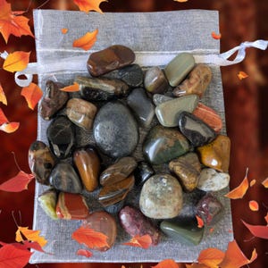 Crystal Scoop, Agates, Jaspers & Tigers Eye, Crystal Mix, Assorted Crystals, Natural Stones, Healing Crystals and Stones, Jewellery Making