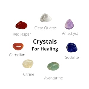 CRYSTALS FOR HEALING, Stress Relief, Anxiety Relief, Sleep, Emotional  Balance, Calming, Positive Energy, Positivity, Gemstones, Stones 