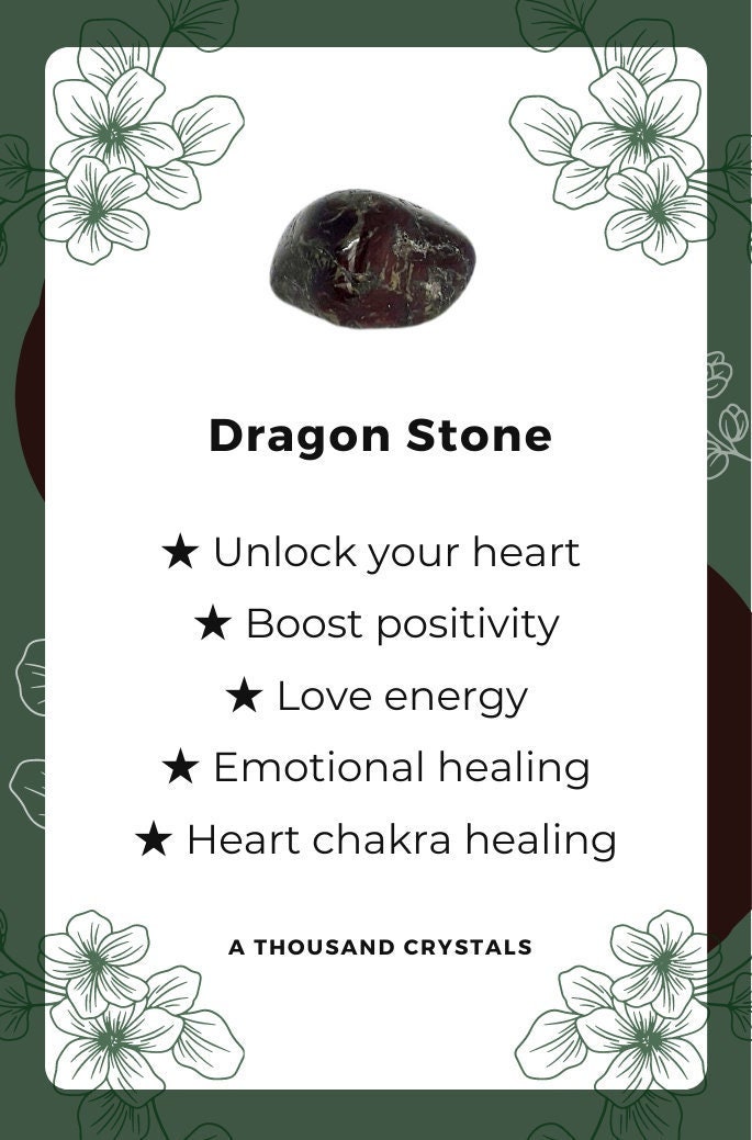 CRYSTAL FOR HEART Opening, Wholesale, Bulk, Dragon Stone