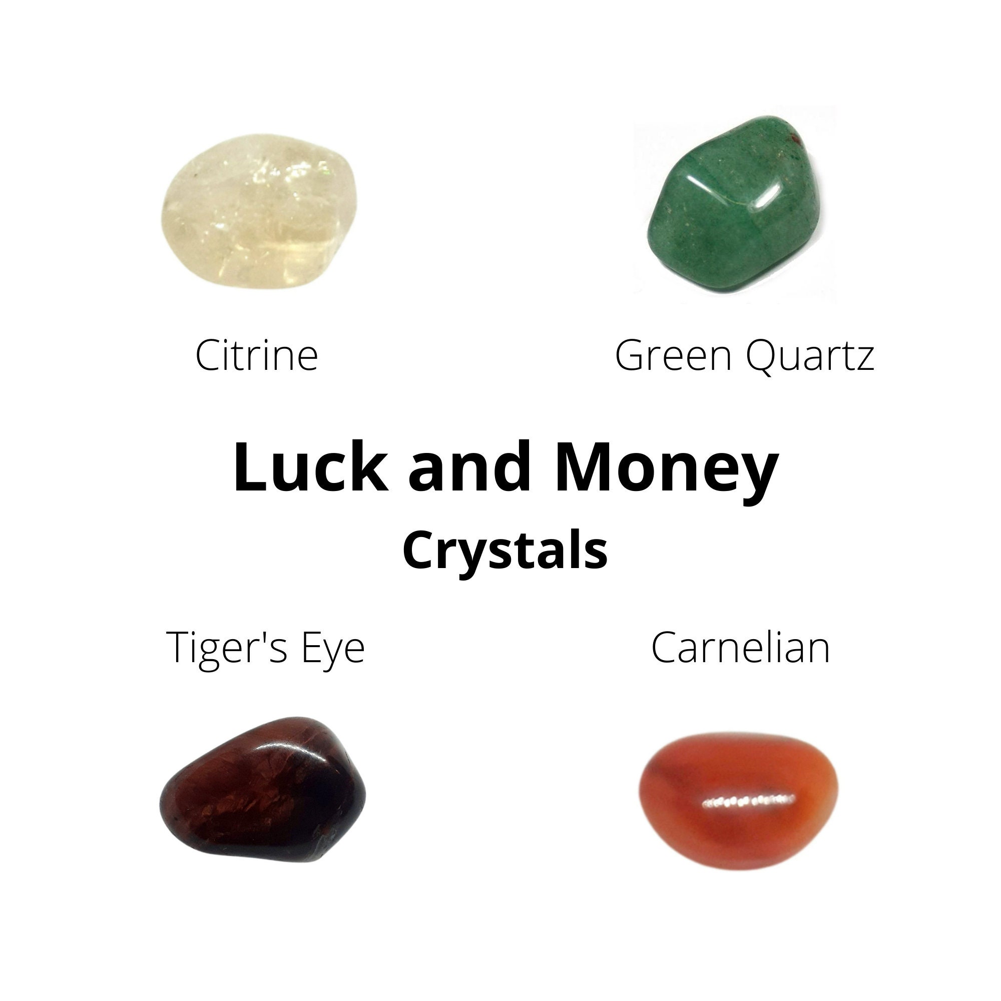 10 Crystals for Good Luck, Stones for Good Fortune