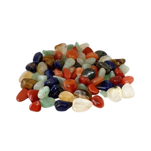 Bag of crystals - Stone Crystal Gemstone Mineral Pagan Wicca Wiccan Magic Spell Ritual Real Genuine Natural