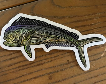 Mahi Mahi Sticker