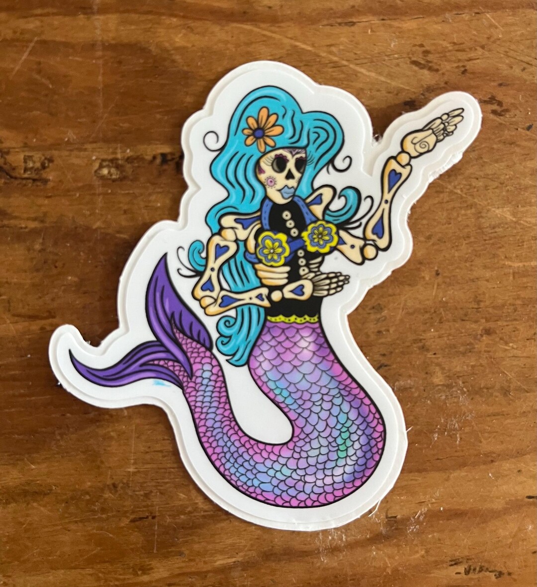 Merinding Sticker Mermaid Sticker - Etsy