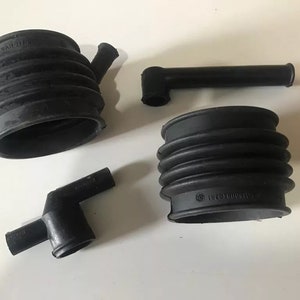 Mercedes W115 W123 Petrol 200 220 230.4 Air Inlet Oil Hose 4-Piece Set NEW