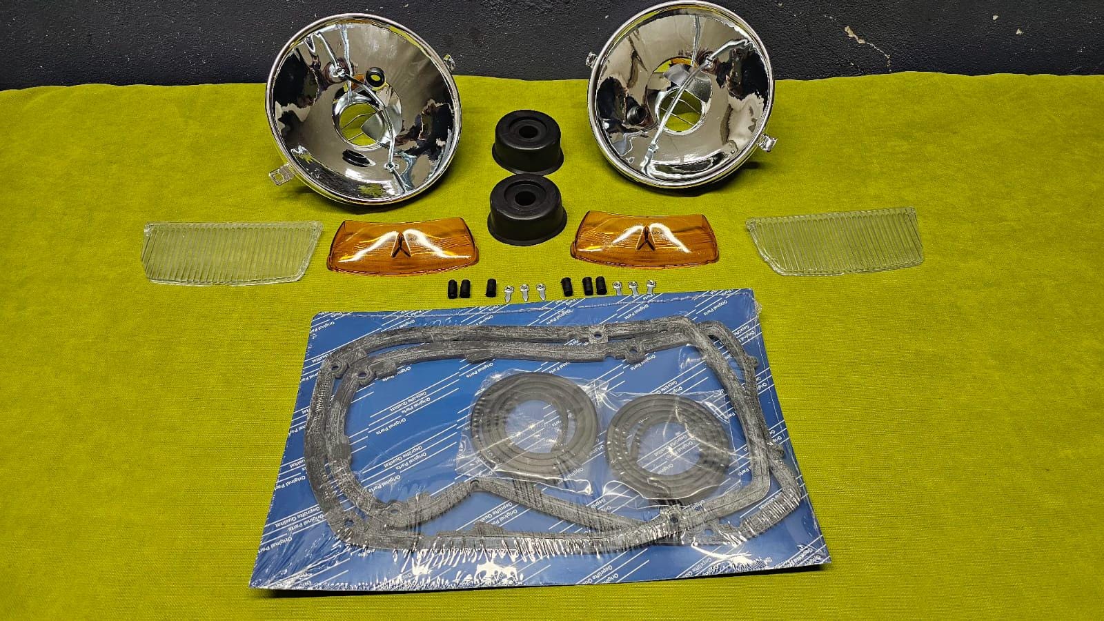 メルセデスベンツ W114 W115 ヘッドライト修理キット 10個入り 新品