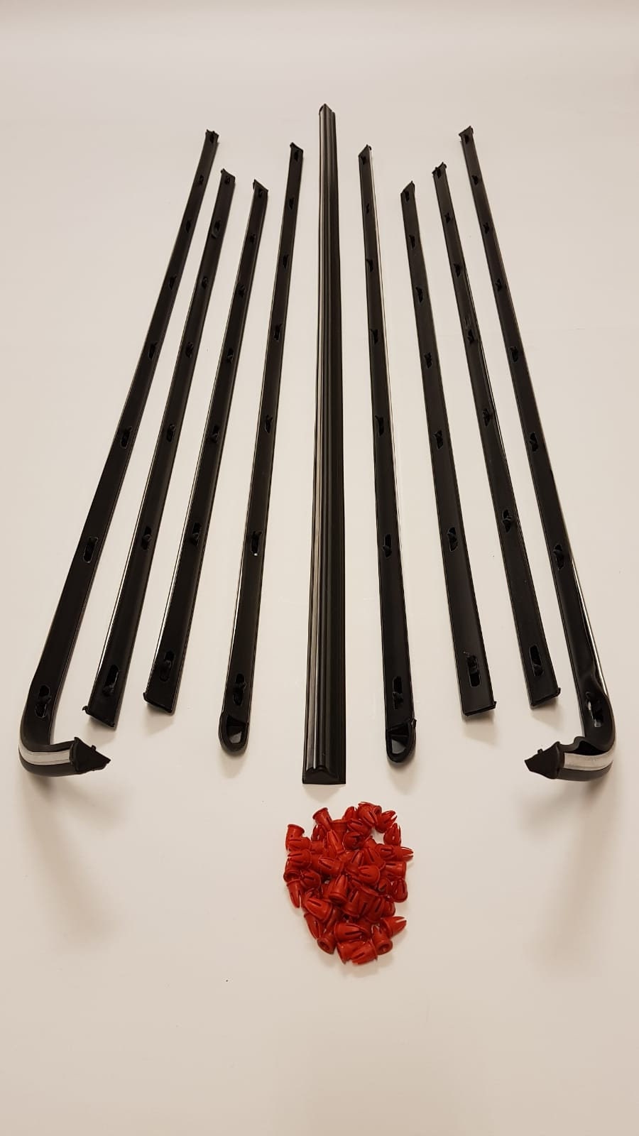 Joint D'étanchéité Bourrelet Tissu Pour Mercedes W123 Berline - Montant B, Neuf D'origine