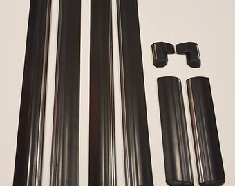 Mercedes W123 Coupe Rocker Panel Lower Moulding Trim – Stainless Steel Set Of 6