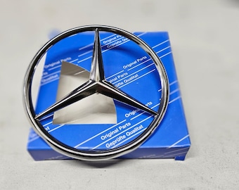 Mercedes-Benz  W126 Rear Trunk Star Chrome Emblem NEW 1267580058