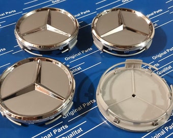 Mercedes Benz set of 4 PCS W124 W126 W201 hub caps B66470203