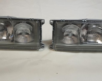 Mercedes W123 Headlights C123 S123 right and left in set european model