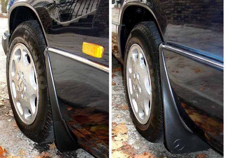 Mercedes w124 mud flaps discount