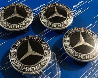 Mercedes Benz set of 4 PCS W124 W126 W201 hub caps B66470203