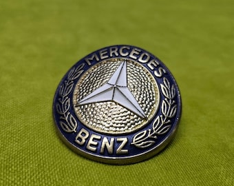 Mercedes Emblem Star Front HOOD BADGE W108 W109 W110 W111 NEW gold serie
