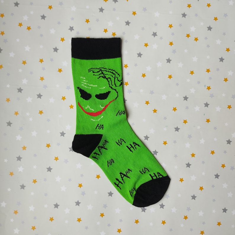 Easter Gift in UK Joker Socks Happy /& Funny High Quality