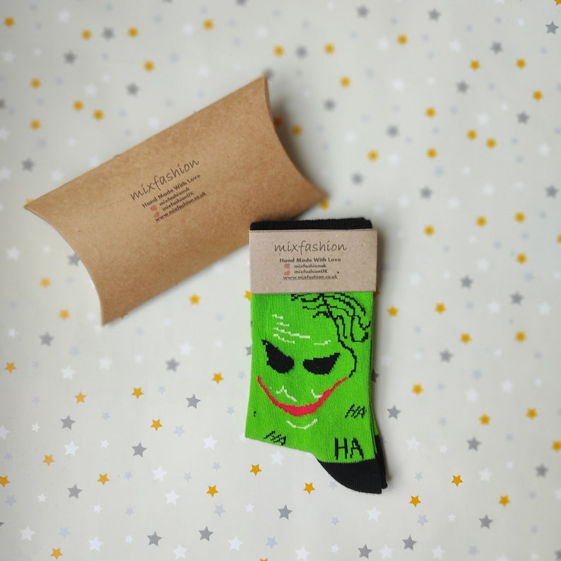 Easter Gift in UK Joker Socks Happy /& Funny High Quality
