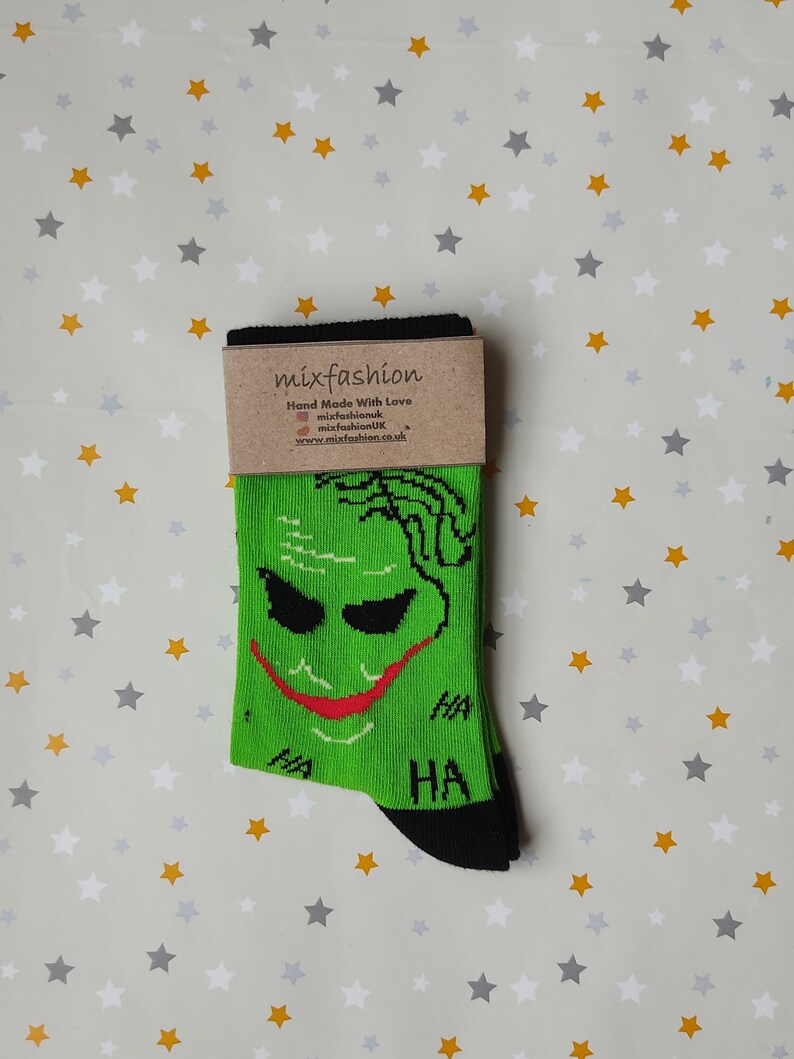 Easter Gift in UK Joker Socks Happy /& Funny High Quality