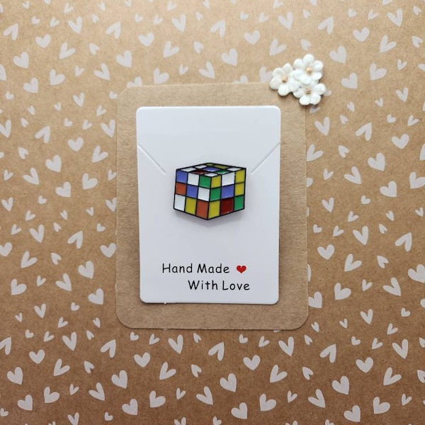 Badge Rubix Cube - Broche - Épinglette